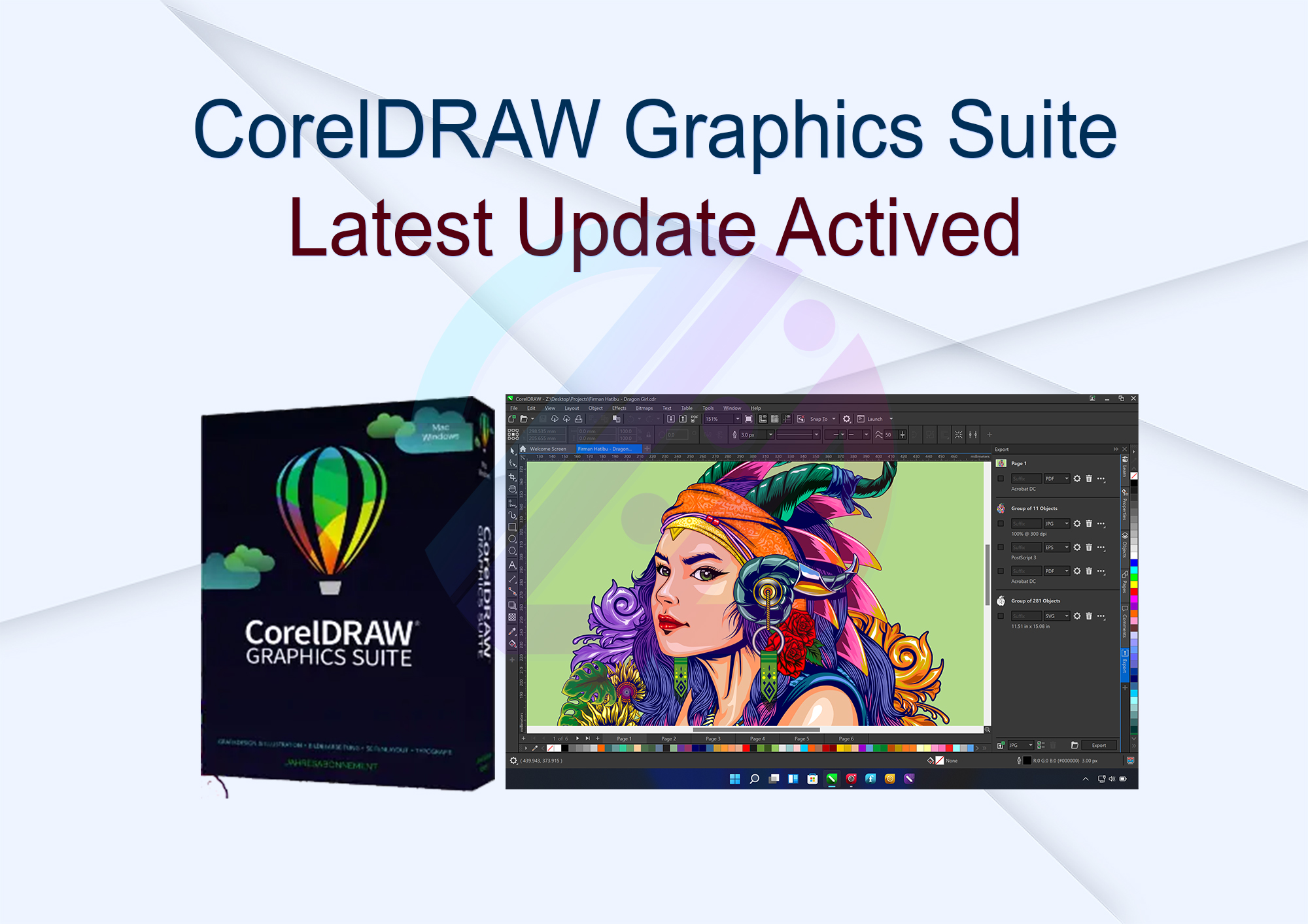 coreldraw activated download